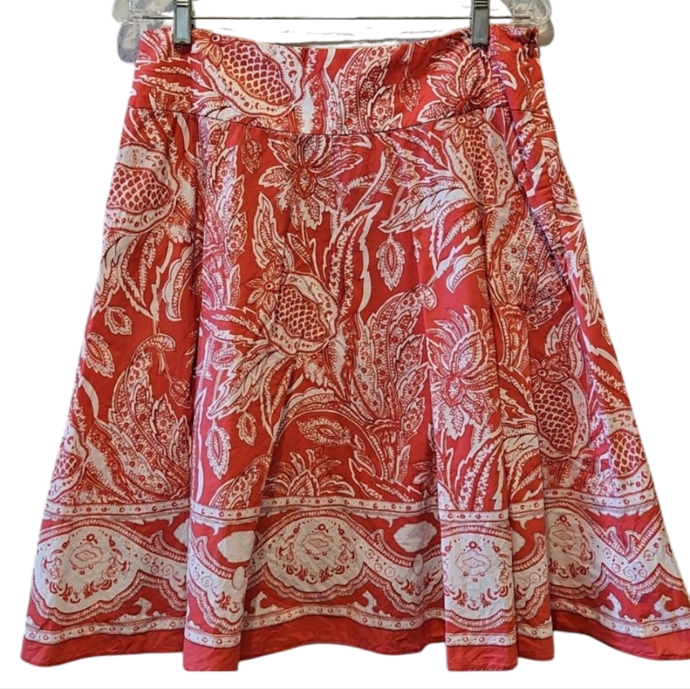 Talbots Floral Print Skirt, size 10P